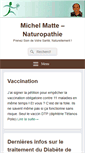 Mobile Screenshot of michelmatte.com